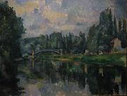 Bridge at Cereteil, Paul Cezanne